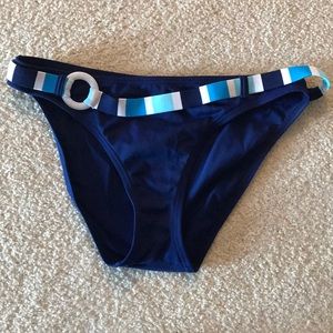 Hula Honey Navy Blue Bikini Bottoms